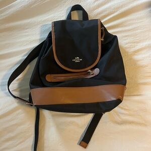 Coach Black and Brown Women's Backpack